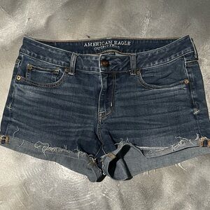 American Eagle Outfitters Women's Blue Denim Shorts